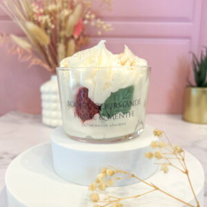 Bougie Gourmande Fraise & Menthe