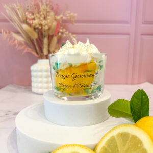 Bougie Gourmande Citron Meringué